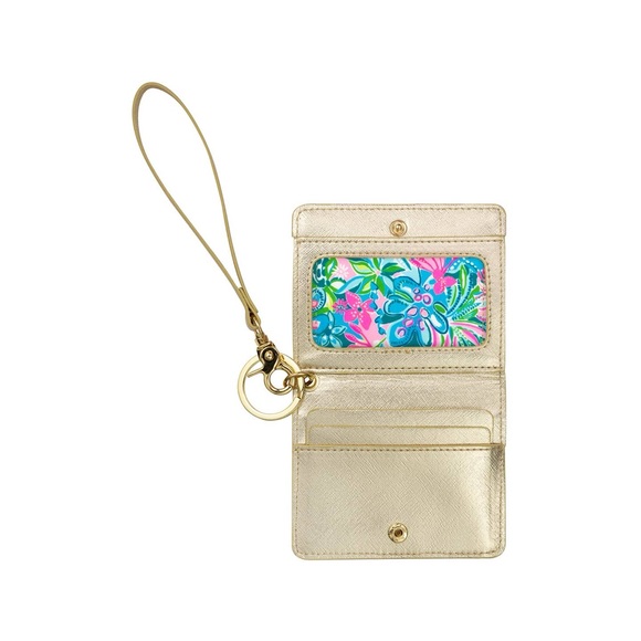 The “Golden Hour” Snap Card Case by Lilly Pulitzer NWOT - Picture 2 of 6